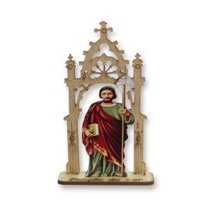 CP81457 - Capela São Judas Tadeu MDF - 12,5x7,5cm