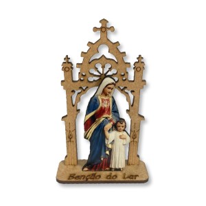 CP81408 - Capela Maria Passa Na Frente MDF - 12,5x7,5cm