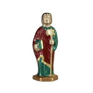 IM89404 - Imagem São Judas Tadeu Metal - 5x2cm