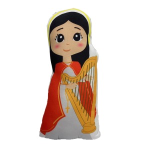 AL38244 - Almofada Naninha Santa Cecília (M) - 30x14cm