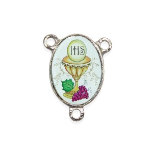 ET1680931P2 - Entremeio Primeira Eucaristia Resinado c/ 2un. - 2,5x2cm