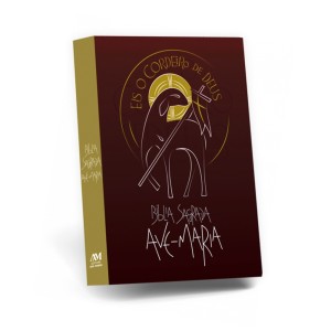 BI151019 - Bíblia Sagrada Eis o Cordeiro de Deus - 18x13cm