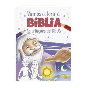 AT721081 - Vamos Colorir a Bíblia as Criações de Deus - 27x20cm