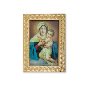QD91023 - Quadro Mãe Rainha - 13x18cm