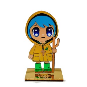 JB209680 - Pedestal Luce (Mascote do Jubileu de Esperança 2025) - 12x7cm