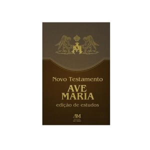 BI151016 - Novo Testamento Ave Maria (Edição de Estudos) - 19,5x14cm