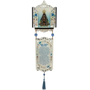 MO414500 - Móbile N. Sra. Aparecida MDF Resinado - 48x11cm