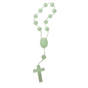 DZ05020 - Dezena Fluorescente (Mini Terço) - 13x1cm