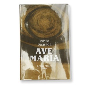 BI151021 - Bíblia Sagrada Ave Maria Letra Maior - 21x13,5cm